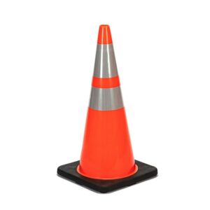 America Black Base Traffic Cones