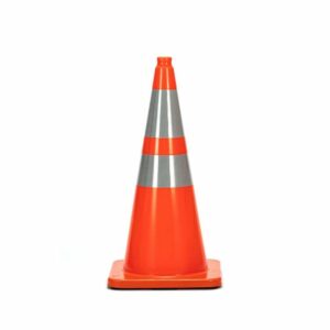 Flowing Base Traffic Cones