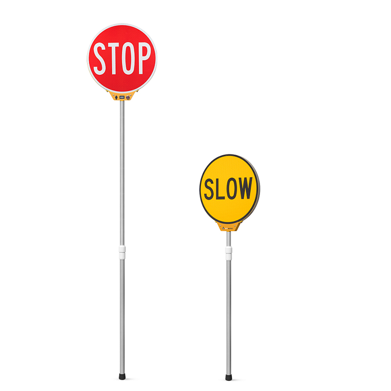 LED Stop Slow Sign