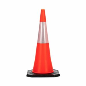 PE Traffic Cones(Rubber Base)