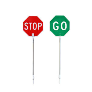 Octagon Stop Go Sign