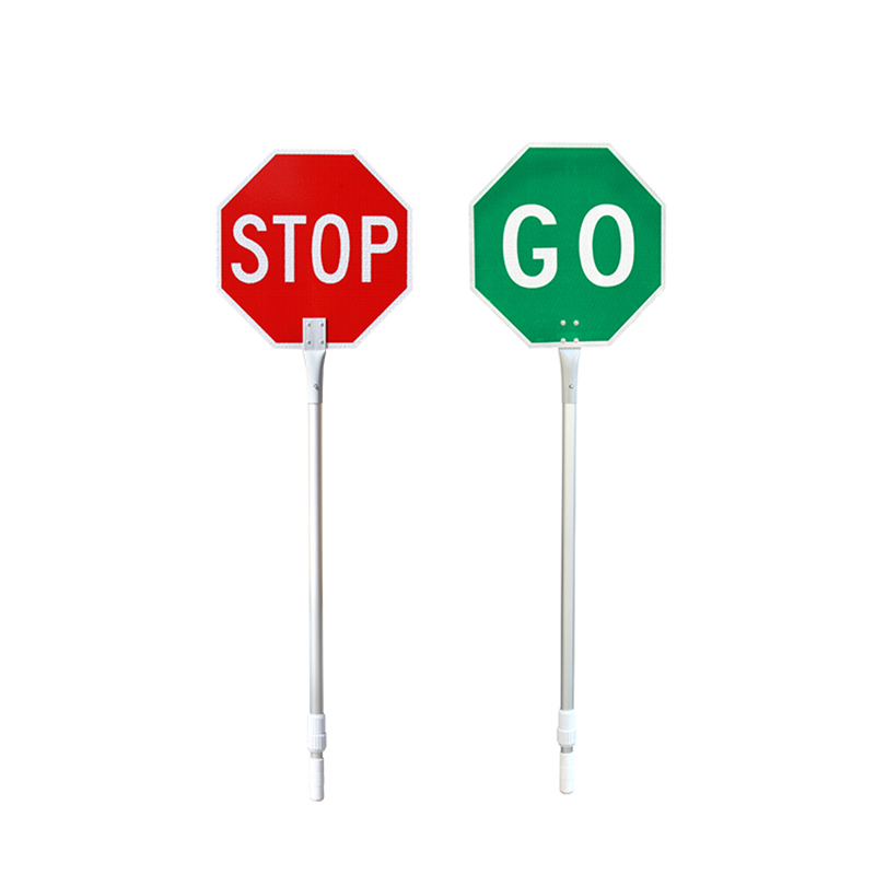 Octagon Stop Go Sign