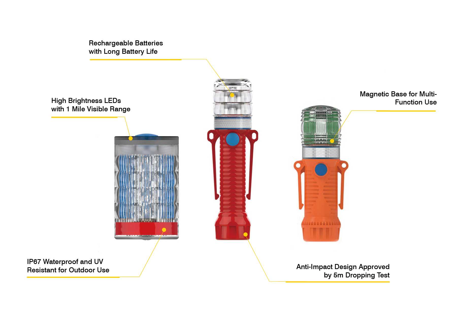 LED Warning Lights