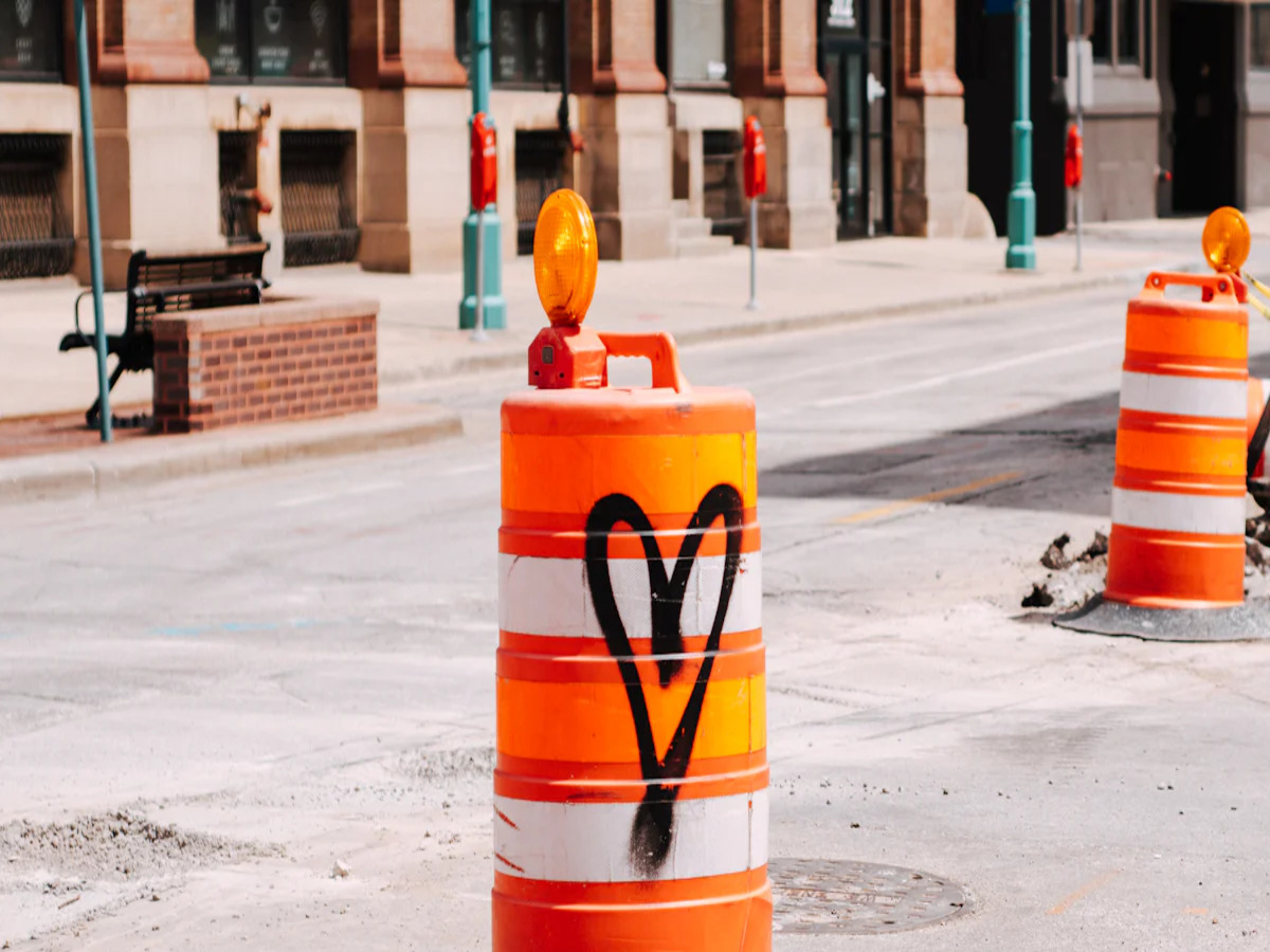 traffic cone photo