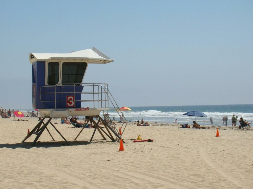 Orange Warning Cones