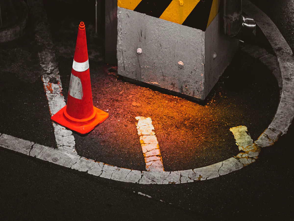 traffic cone lights