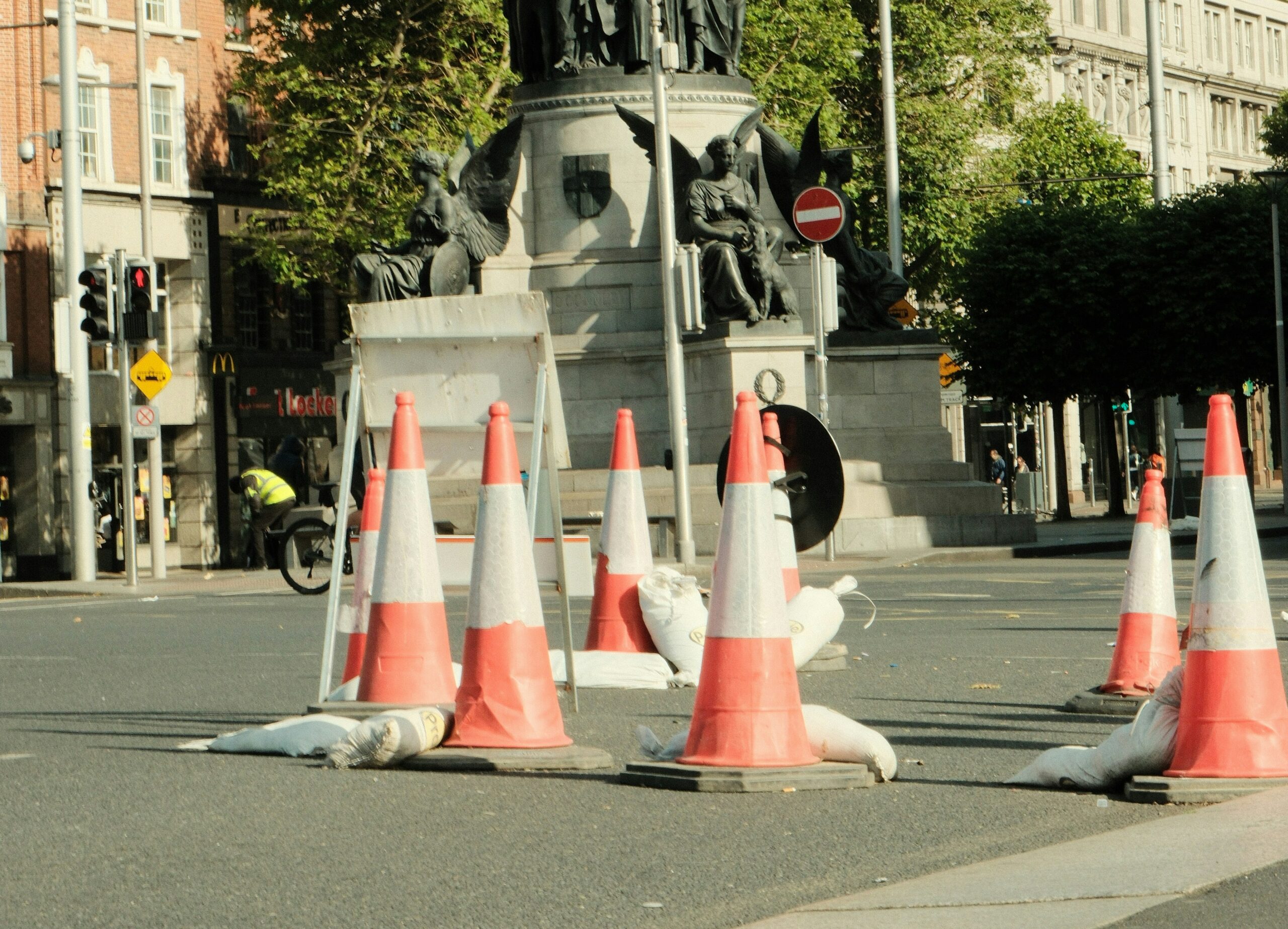 plastic construction cones