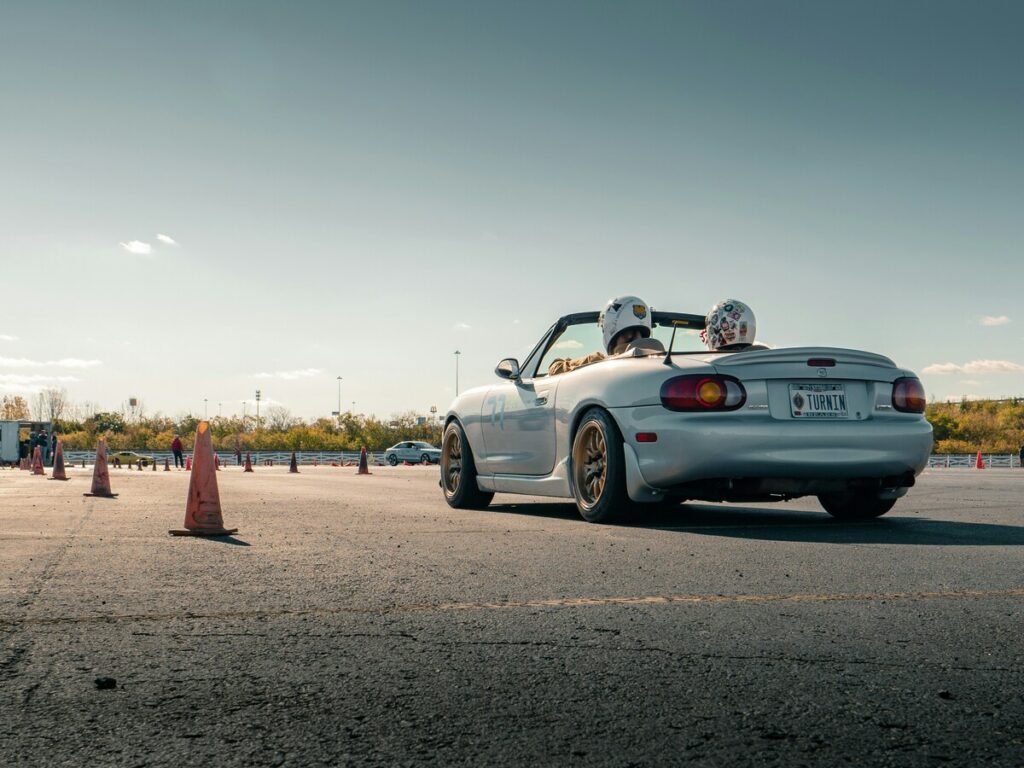 traffic cones for driving practice