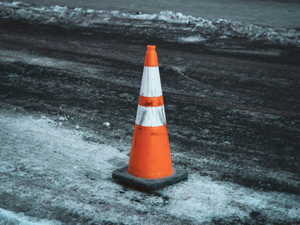 traffic cone media player