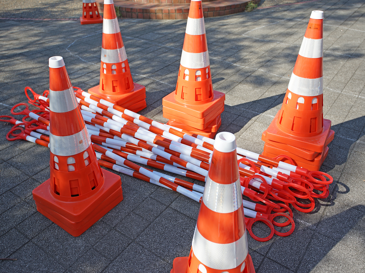 traffic safety cones for sale