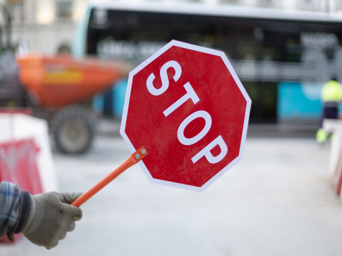 AFAD Stop Slow Does Not Replace the Stop Slow Paddle Sign