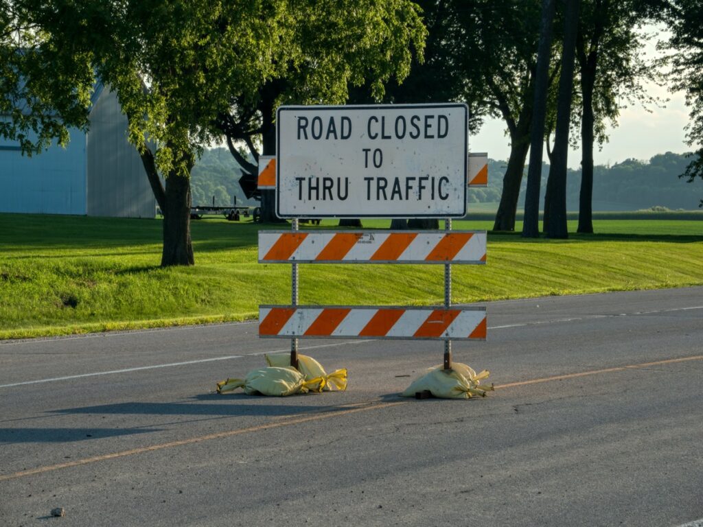 OPTSIGNS | How to Weigh Down Traffic Sign Frames for Maximum Safety