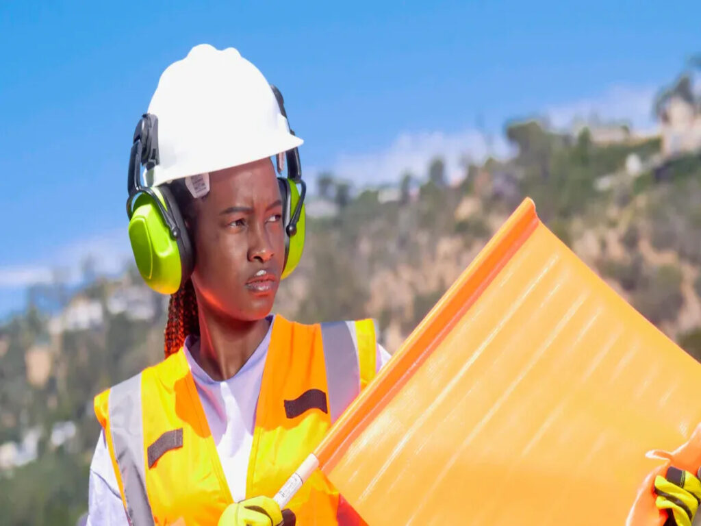 OPTSIGNS | Why Safety Bunting Reflective Flags Are Essential for Mining, Demolition, and Parking Lot Safety
