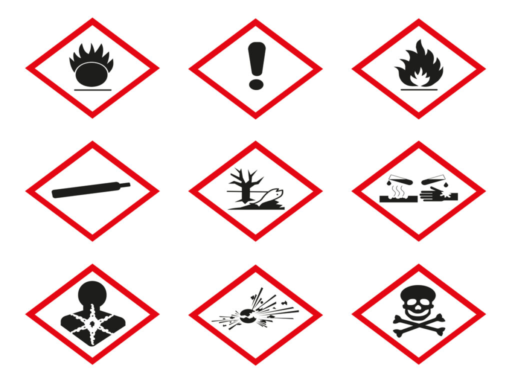 OPTSIGNS | The Top 10 Most Common GHS Hazard Symbols and What They Mean for Australian Workers