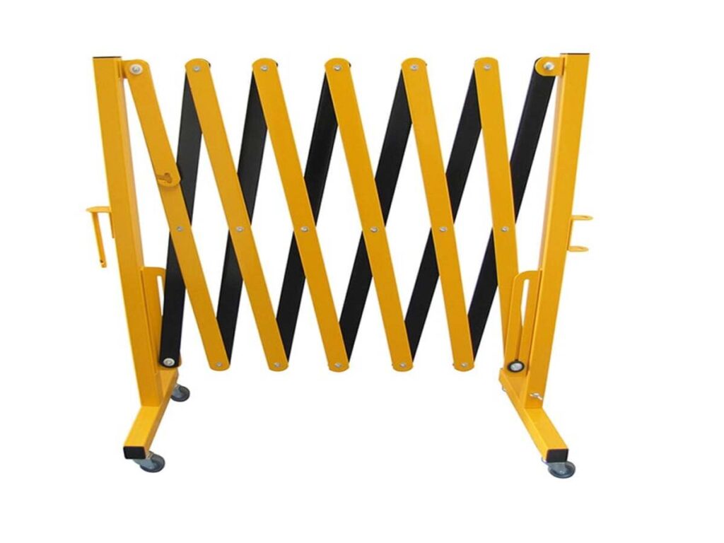 OPTSIGNS | Why Steel Expandable Barriers Are Transforming Construction Site Safety