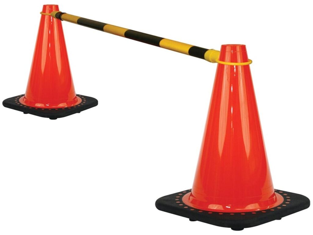OPTSIGNS | Maximizing Efficiency with the 6ft - 10ft Retractable Traffic Cone Bar: Advanced Use Cases and Best Practices