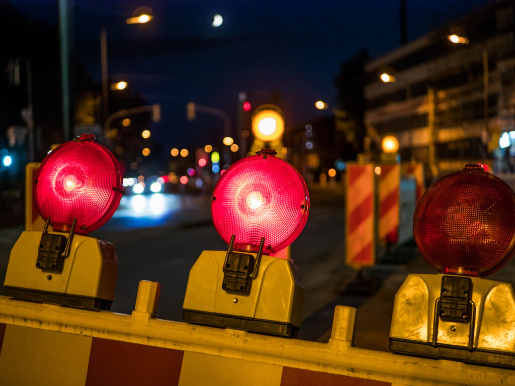OPTSIGNS | LED Warning Lights versus Traditional Lighting for Road Safety