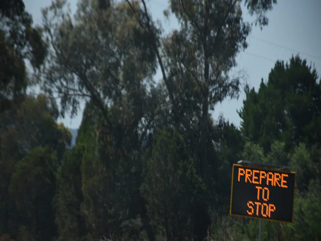 OPTSIGNS | Understanding the "Prepare to Stop" Sign (W8-27): When and Where to Use it in Australian Work Zones