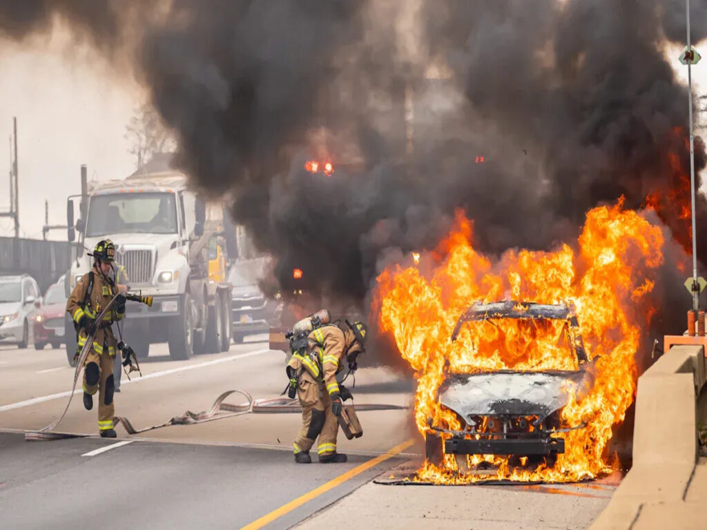 OPTSIGNS | Enhancing Emergency Responder Safety: The Critical Role of Safety Cones in Reducing Firefighter Fatalities at Roadway Incidents