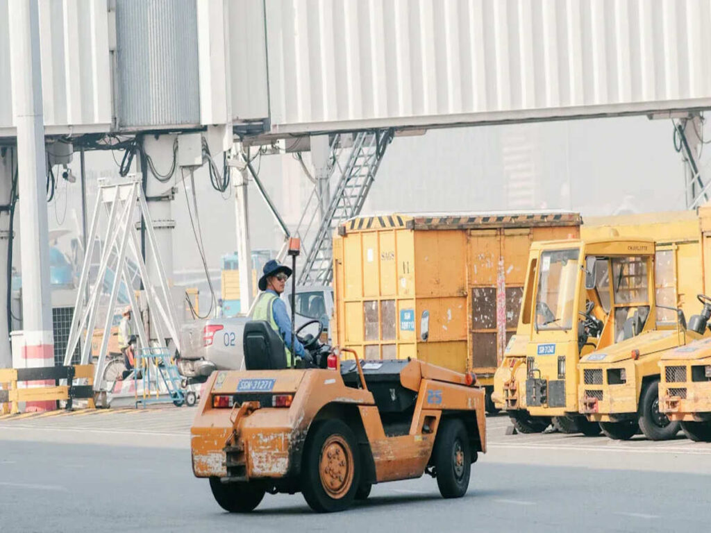 OPTSIGNS | Pavement Markings vs. Signage: Essential Tools for Warehouse Pedestrian and Forklift Safety