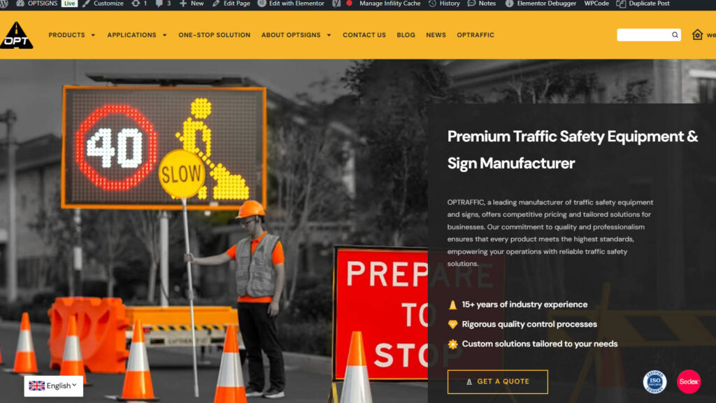 OPTSIGNS | Top 10 Safety Cone Manufacturers in The World 2025