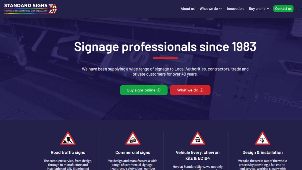 OPTSIGNS | Top 10 Traffic Sign Manufacturers in the UK 2026