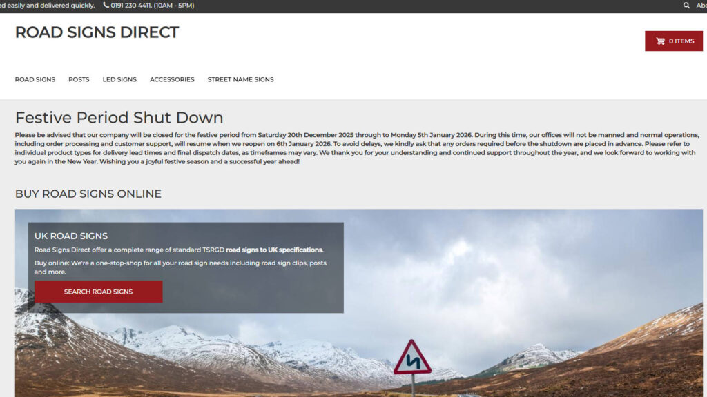 OPTSIGNS | Top 10 Traffic Sign Manufacturers in the UK 2026