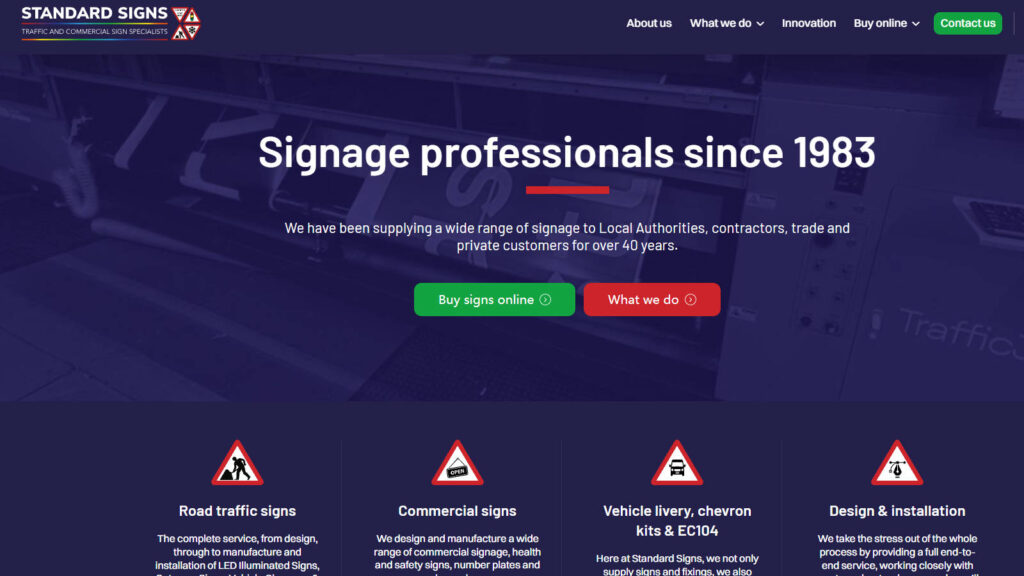 OPTSIGNS | Top 10 Road Sign Manufacturers in the UK 2026