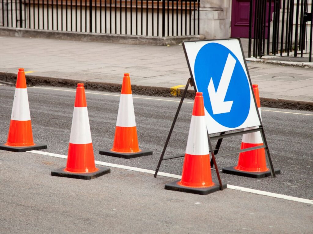 OPTSIGNS | Custom Traffic Cones and Signs: Enhance Safety for Your Site