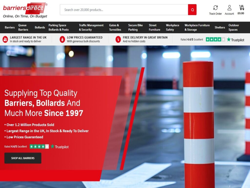 OPTSIGNS | Top 10 Traffic Barrier Suppliers in the UK 2026