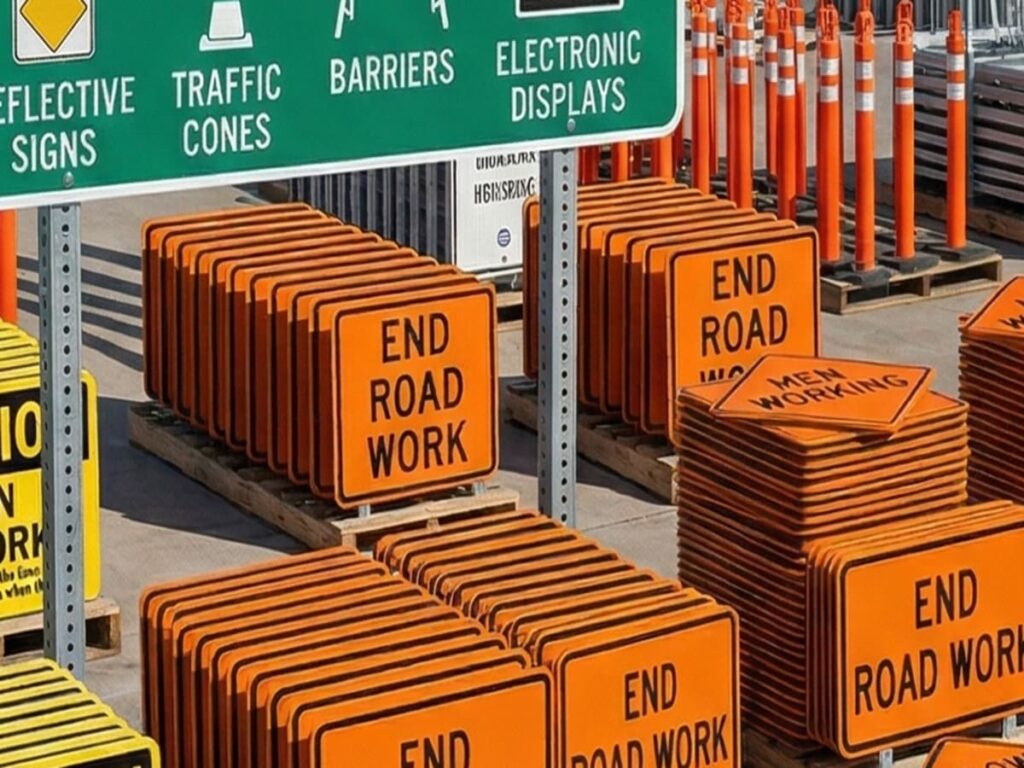 OPTSIGNS | Deck the Halls with Traffic Cones: Fun and Festive Christmas Decor for the Construction Site