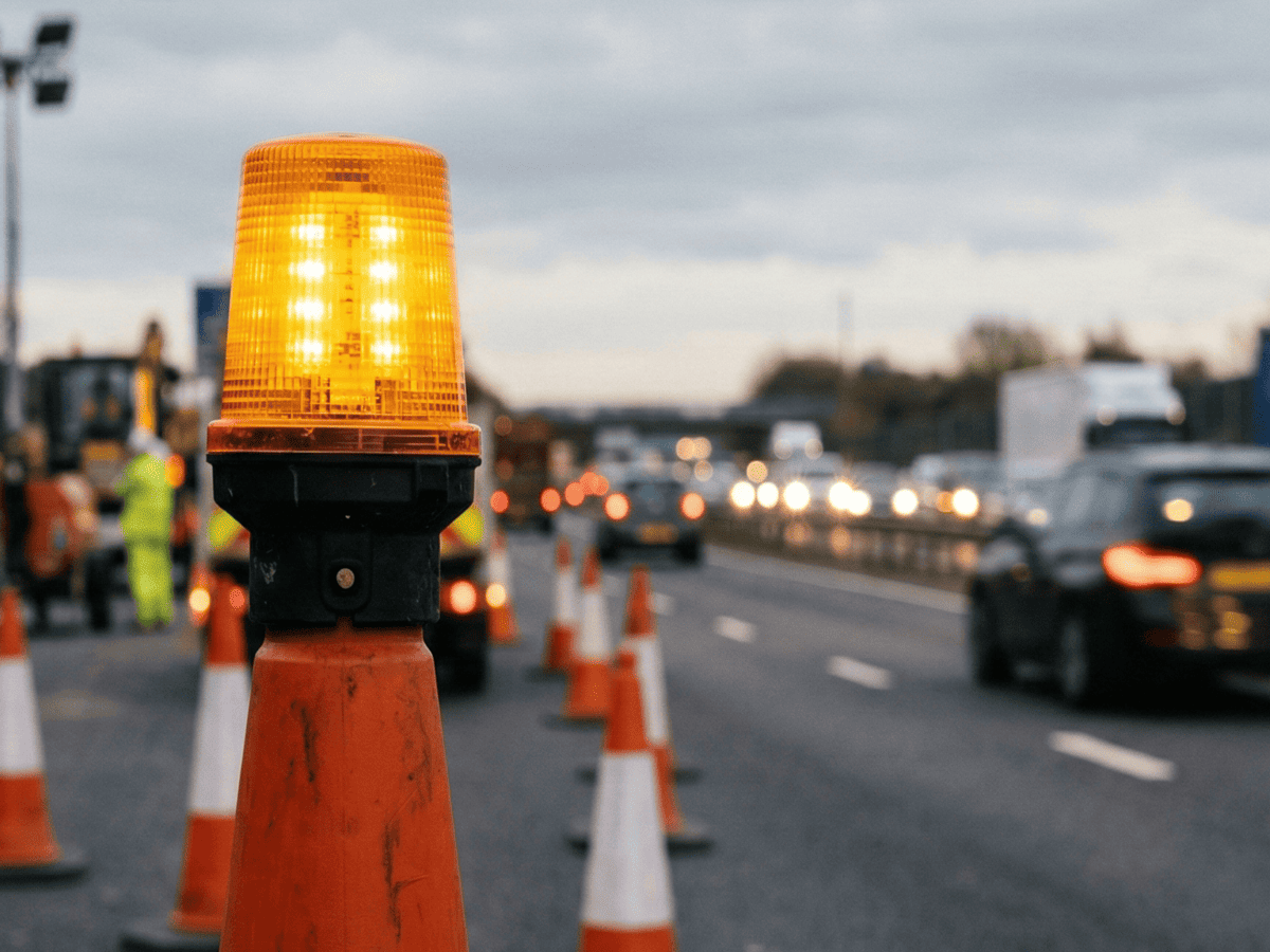 OPTSIGNS | Universal Fit: How to Choose a Cone Top Light for Various Traffic Cone Sizes