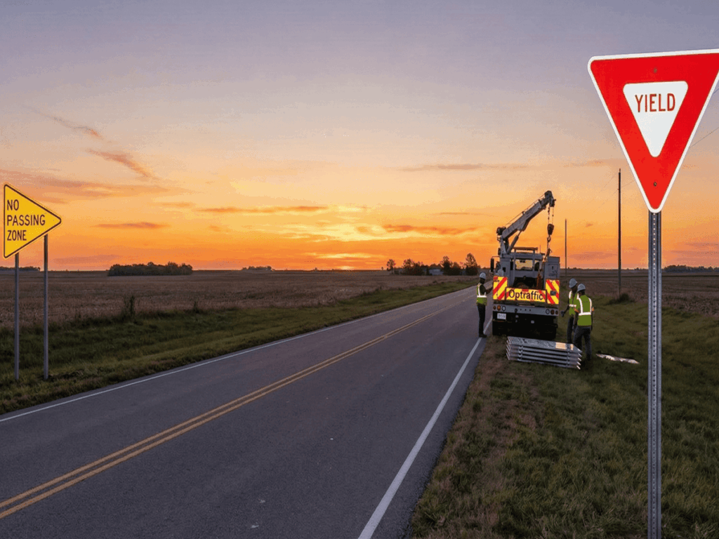 OPTSIGNS | The Importance of One Way Traffic Signs for Enhancing Road Safety and Traffic Flow