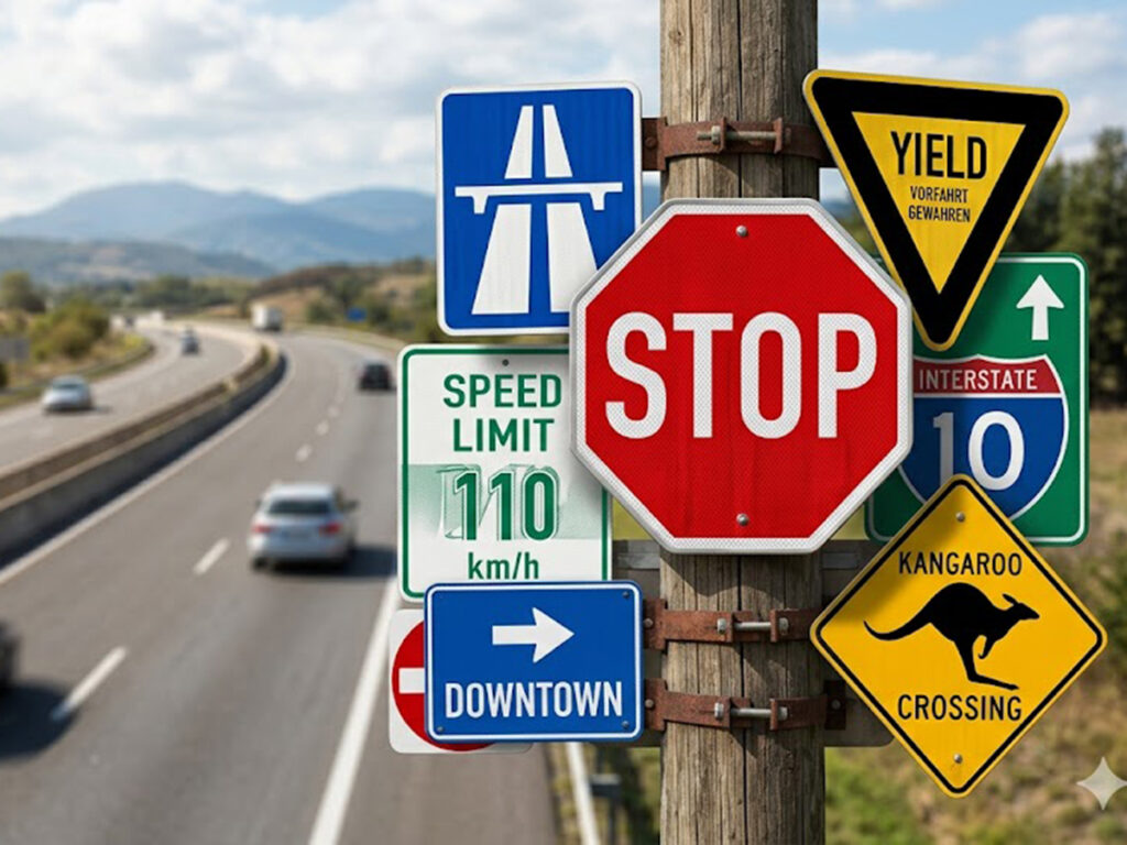 OPTSIGNS | Global Highway Road Signage Standards: A Regional and Jurisdictional Guide