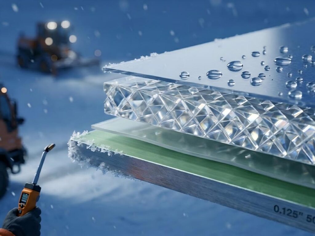 OPTSIGNS | How to Specify Highway Sign Materials for Extreme Sub-Zero Climates