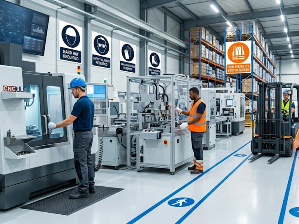 OPTSIGNS | Mandatory PPE Signs by Industry: HSEQ Compliance Playbook