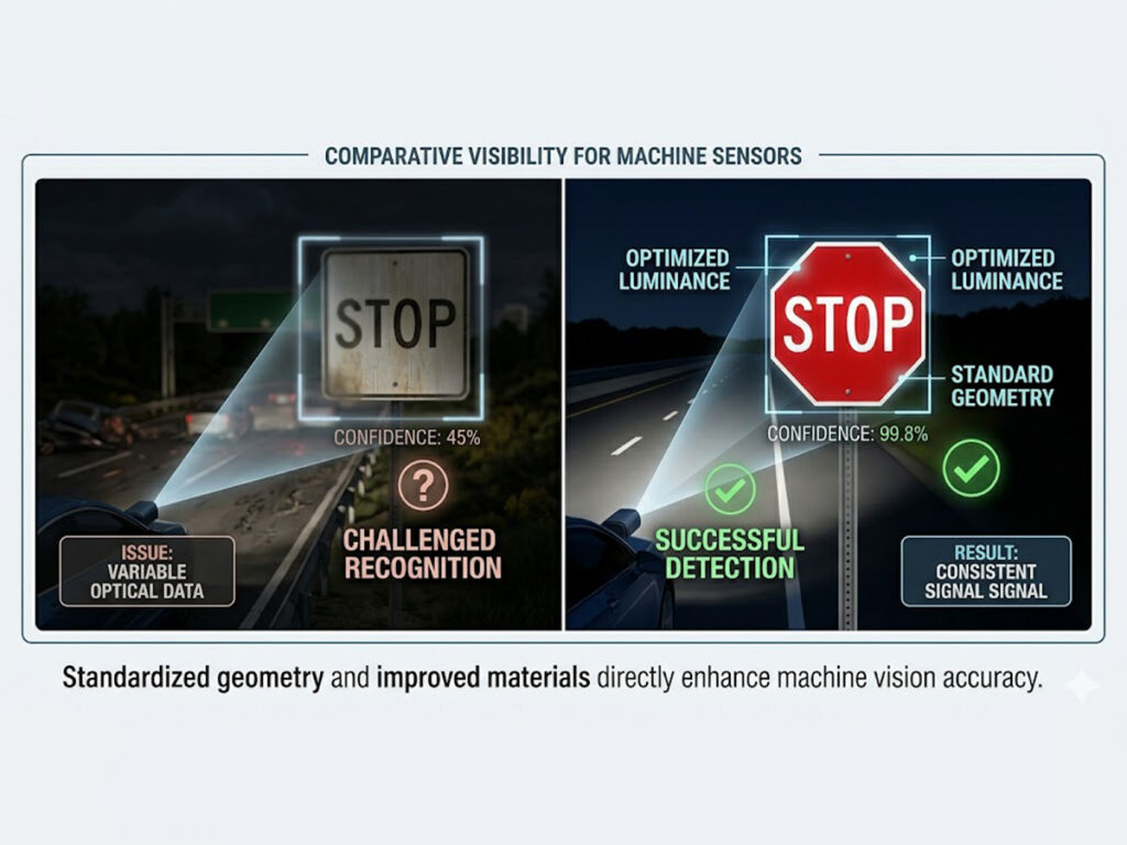 OPTSIGNS | Designing Highway Signs for ADAS and Autonomous Vehicle Recognition