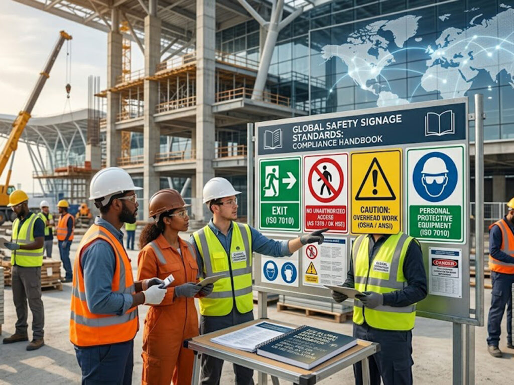 OPTSIGNS | The Global Safety Sign Standards Handbook: A Complete Compliance Guide to OSHA, ANSI, ISO 7010, AS 1319 & UK HSE Regulations
