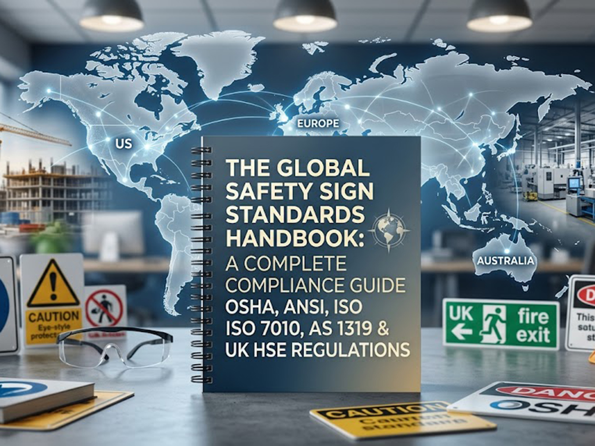 OPTSIGNS | The Global Safety Sign Standards Handbook: A Complete Compliance Guide to OSHA, ANSI, ISO 7010, AS 1319 & UK HSE Regulations