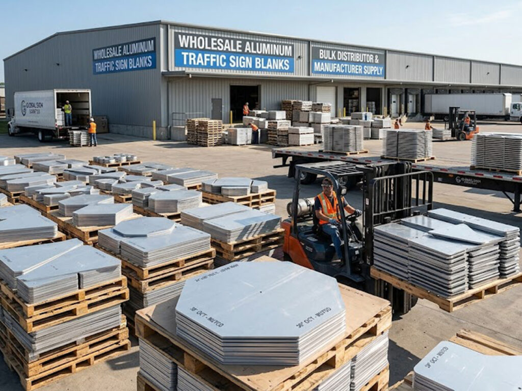 OPTSIGNS | Wholesale Aluminum Traffic Sign Blanks: Procurement Guide for Distributors