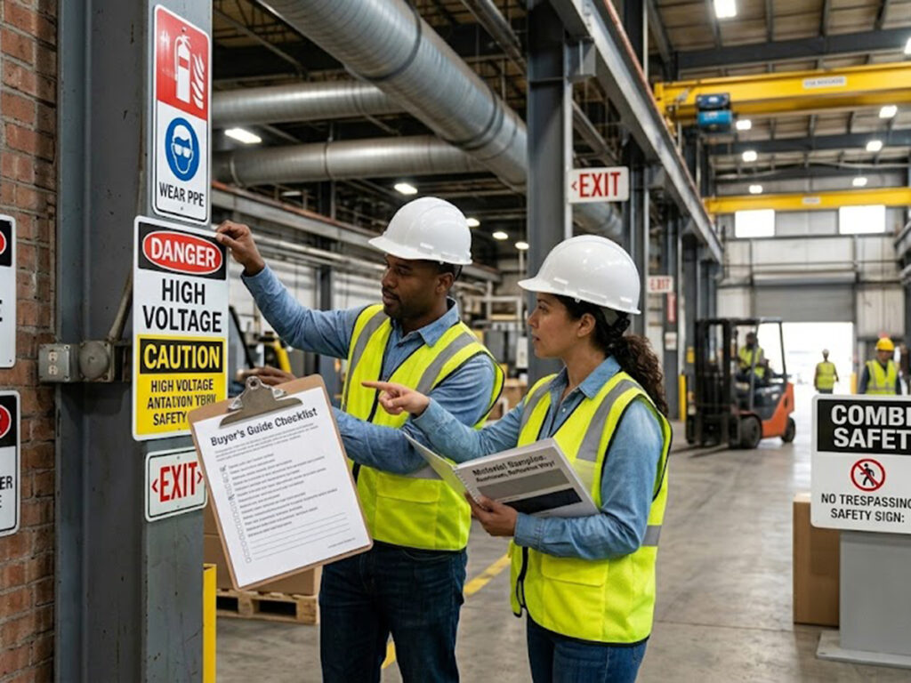 विकल्पसंकेत | The Complete Buyer's Guide to Safety Signs: How to Choose Manufacturers, आपूर्तिकर्ताओं, सामग्री & Maintenance Schedules That Last OPTSIGNS | The Complete Buyer's Guide to Safety Signs: How to Choose Manufacturers, Suppliers, Materials & Maintenance Schedules That Last