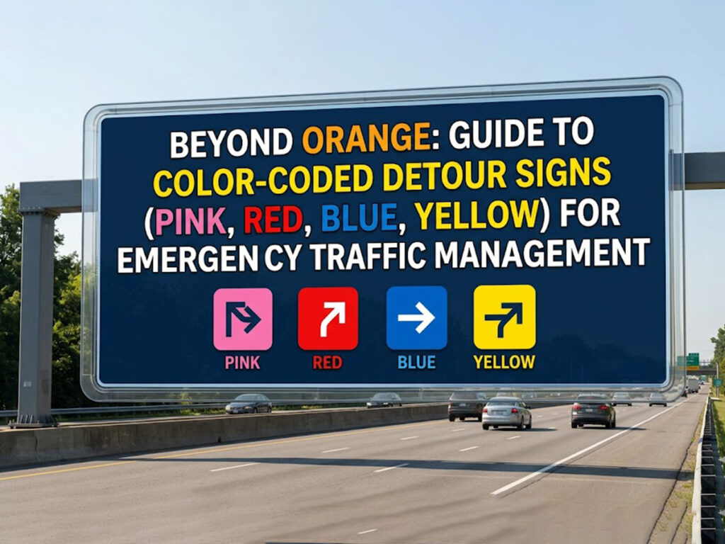 OPTSIGNS | Speed Control in Construction Zones: How Traffic Barrels Help Reduce Speeding