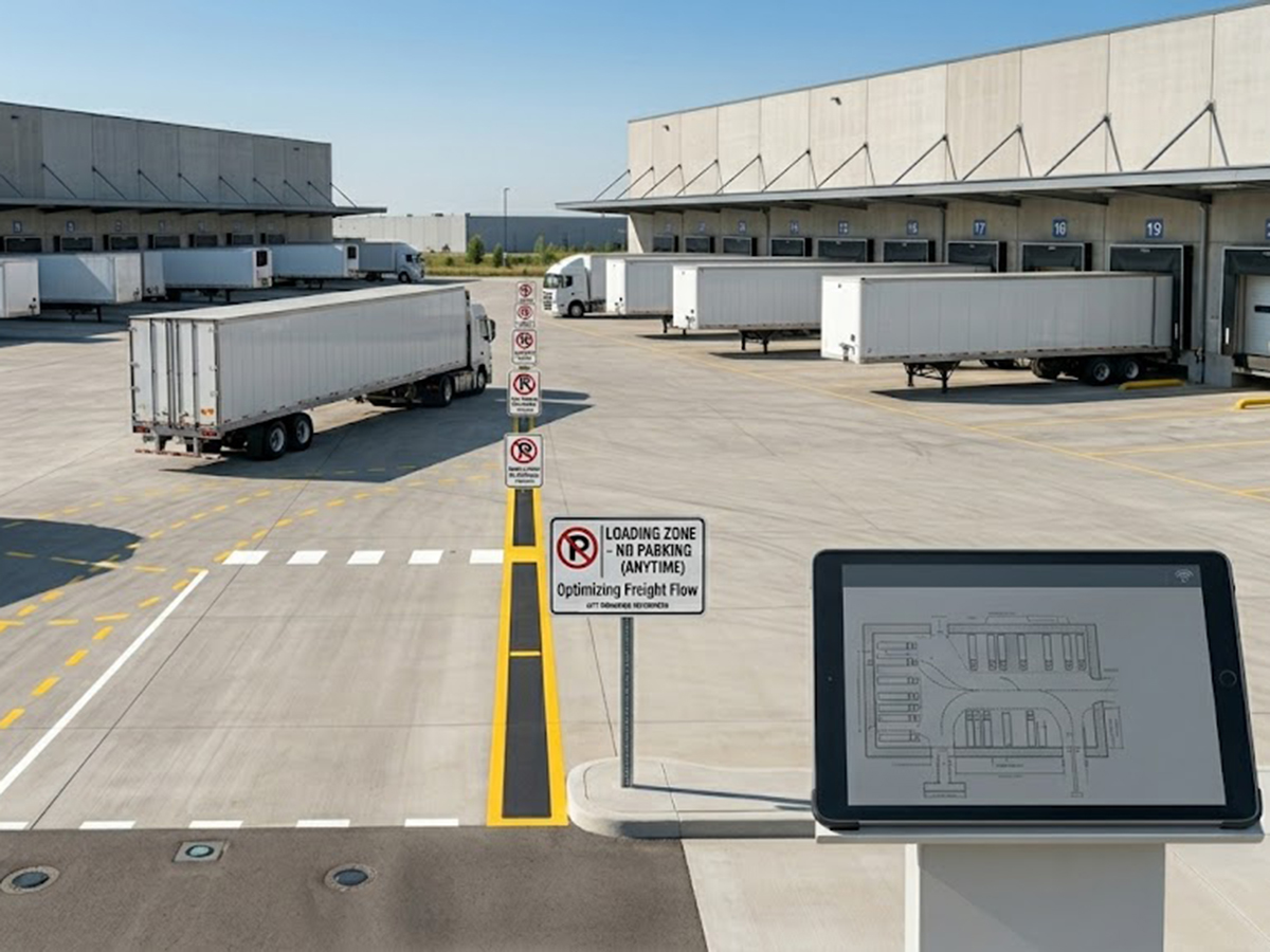 OPTSIGNS | Optimizing Warehouse Logistics: How to Deploy Loading Zone No Parking Signs for Uninterrupted Freight Flow