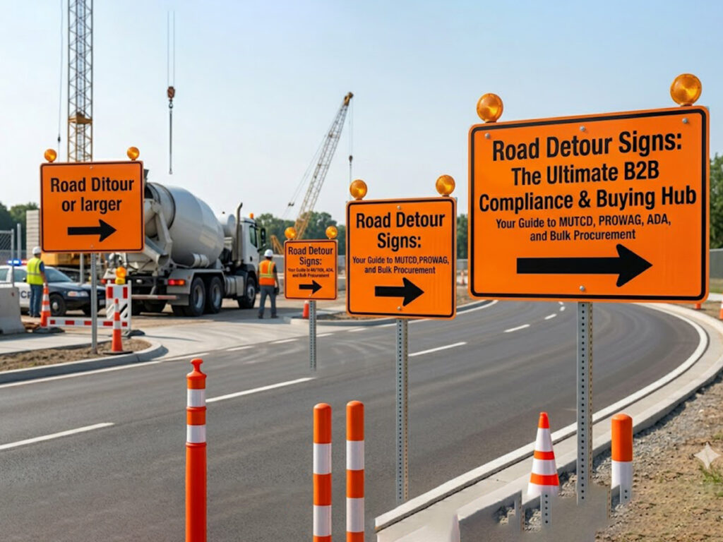 OPTSIGNS | Road Detour Signs: The Ultimate B2B Compliance & Buying Hub OPTSIGNS | Road Detour Signs: The Ultimate B2B Compliance & Buying Hub