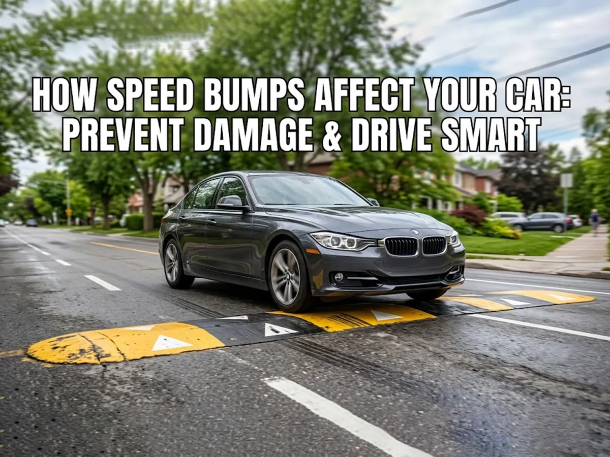 OPTSIGNS | How Speed Bumps Affect Your Car: Prevent Damage & Drive Smart