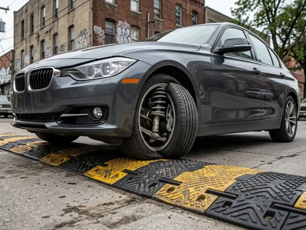 OPTSIGNS | How Speed Bumps Affect Your Car: Prevent Damage & Drive Smart