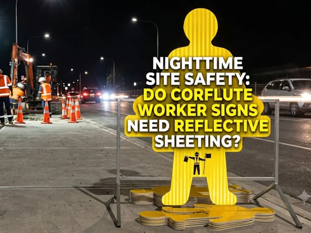 OPTSIGNS | Maximizing Site Safety: How Far Away Should Corflute Worker Signs Be Visible?