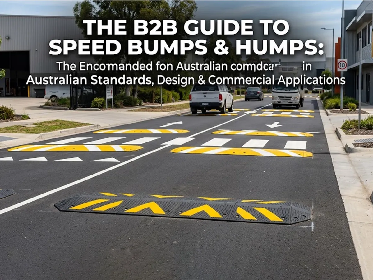 OPTSIGNS |  The B2B Guide to Speed Bumps & Humps: Australian Standards, Design & Commercial Applications