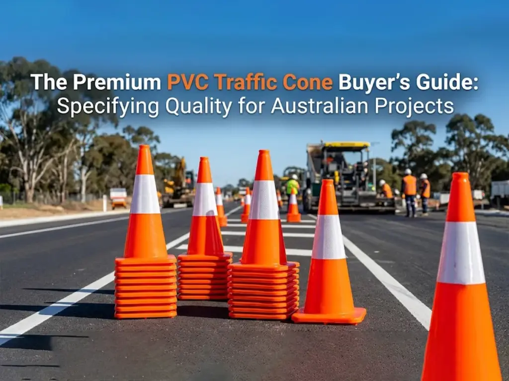The Premium PVC Traffic Cone Buyer’s Guide-Specifying Quality for Australian Projects