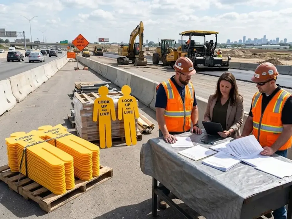 SIGNES OPTIQUES | Approvisionnement en panneaux de travailleurs Corflute jaune bon marché: Comment réduire les coûts $20 Sans sacrifier la qualité OPTSIGNS | Sourcing Cheap Yellow Corflute Worker Signs: How to Cut Costs Under $20 Without Sacrificing Quality